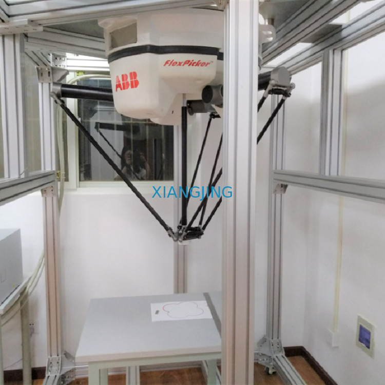 CNC 로봇 팔을 위해 로봇인 사용 로봇 팔 IRB360을 제공하는 3 주축 델타