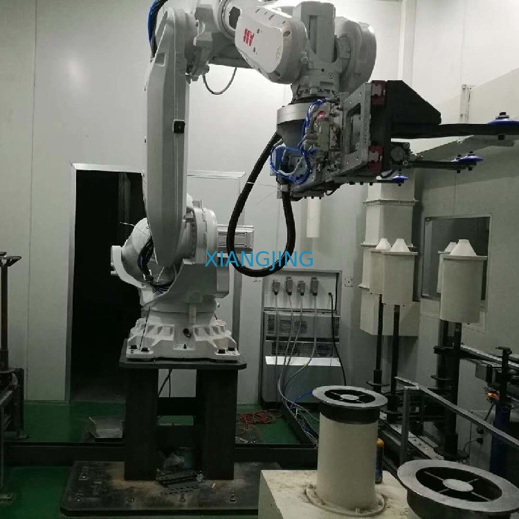 6 축 로봇을 분쇄하기 위한 IRB 660-180/3.15 초침 로봇 팔